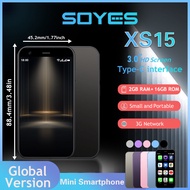 Mini Smartphone XS15 | 3.0 Inch Screen + Android 8.1 Memory 2 + 16 Gb Dual SIM 3G Game Store Multi S