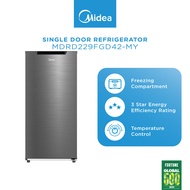 Midea MDRD229FGD42-MY Gross 163L Single Door Refrigerator / Fridge / Peti Sejuk