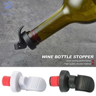 Huankai Wine Bottle Stopper Bar Hand Press Sealing Champagne Beers Cap Cork Plug Seal Lids Reusable Leakproof Silicone Sealer Wine Fresh Saver