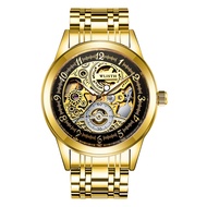 Model Swiss Counter Famous Watch Automatic Mechanical Watch Gold Men's Watch Hollow Trendy Watch Automatic Mechanical Watch