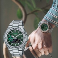 [Powermatic] *New Arrival * Casio G-Shock GST-B500AD-3A Green Dial G-Steel Solar Men's Watch