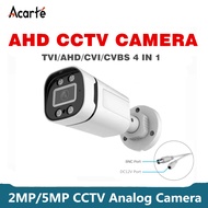 Acarte 2MP/5MP CCTV Camera Outdoor Waterproof Infrared night vision Bullet Analog AHD Camera