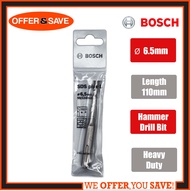 BOSCH 110mm SDS Plus-1 Rotary Hammer Drill Bit - 5.0 / 5.5 / 6.0 / 6.5mm