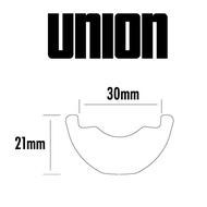 WE ARE ONE Union 27.5" / 29" Enduro Carbon Rim Only 32 Holes Mountain Bike MTB