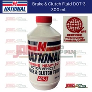 National Brake and Clutch Fluid DOT-3 - 300 mL
