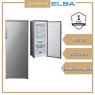 Elba Upright Freezer (220L) EUF-J2217(SV) [ FRENSHI ]