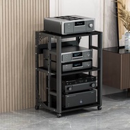 Yes hifi Mobile cabinet amplifier rack, adjustable speaker rack, multi-tier rack