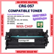 Compatible Cartridge 057H 057 CRG057 CART 057 Canon LBP226dw LBP228x imageCLASS MF445dw Black Toner