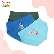 Cd Sorex Kids Boy GM670 Super Soft Boys Underwear CONTENTS 3 Pcs M L XL