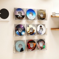[New] Vinyl Record Storage Rack Wall-Mounted Collection Jay Chou Disc Disc Tape Storage Box Wall CD Album Cabinet