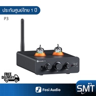 Fosi Audio P3 บลูทูธเครื่องขยายเสียงหลอดไฮไฟสเตอริโอ Preamplifier