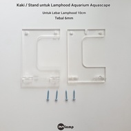 Acrylic Lamphood Heatsink Aquarium Stand Pole Legs 10cm Width