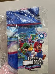 Super Mario Bros Wonder 超級瑪利歐兄弟驚奇 環保袋+筆記簿套裝 Nintendo Switch