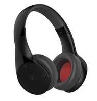 Motorola - MOTO XT500 雙模式頭戴式耳機藍牙AUX 有線40mm動圈驅動單元動態立體聲低音黑色 - 平行進口