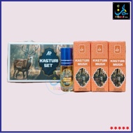 Kasturi Musk patti Fragrance Oil 3ml Roll On Long Lasting 1 box = 12 pcs