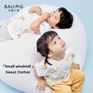 BALIPIG Children's short-sleeved T-shirt summer thin baby clothes girls' T-shirt boys' baby half-sle