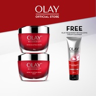 12.12 Special Olay Regenerist Micro Sculpting Day and Night Cream Set FREE Olay Cleanser 100g