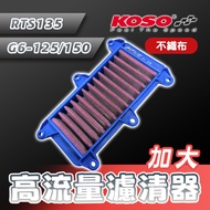 [BG] K & S Extra Large High Flow Filter RTS 135 Pentium G6 125/150 Non-Woven Air