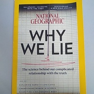 (Used book) 23 National geographic why we lie (june 2017)