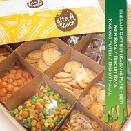 [GIFT BOX] Elegant Gift Set / Kuih Raya / Biscuit Raya / Dodol / Kacang Puteh / Biskut Halal