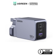 UGREEN NEXODE PRO 100W 2C1A GAN FAST CHARGER + USB-C TO USB-C CABLE 100W 1.5M