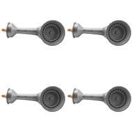 [ Store] Exclusive4X High Pressure Propane Cast-Iron Round Burner Head Propane Burner Head with Orif