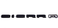 1X Overlay 2019 2020 2021 2022 Sierra Emblem SLT SLE Denali Badge Tailgate Matte Black Replacement f