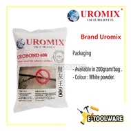 Uromix urobond 600 polymer bases tile adhesive additives 200g