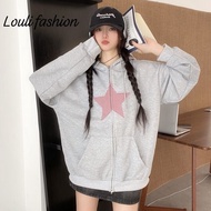 Jacket Zip Up Star Pink/Jacket zipper polos