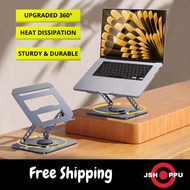 Laptop Stand 360 Rotatingtablet | Premium Aluminum Tab Laptop Holder with Sturdy Rotation