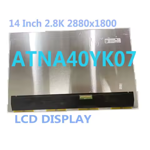 Test ATNA40YK04-0 ATNA40YK07 ATNA40YK07-0 FOR Asus Zenbook 14 m3400 m3400qa OLED LCD Display 14 Inch