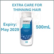 ICM PHARMA Growell Shampoo 500ML (EXTRA CARE for HAIR THINNING)