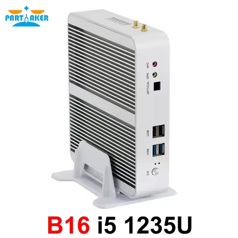 Partaker 12th Gen Mini PC Intel Core i5 1235U Processor Windows 11 VGA HD WIFI DDR4 M.2 2280 NVME Fa