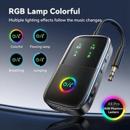 Bluetooth 5.4 Transmitter Receiver Wireless Bluetooth Adapter Airplane Bluetooth Adapter Low Latency