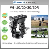Leofoto VH-10/20/30/30R Two-way Head Monopod Panoramic Long Lens Head