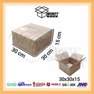 Cardboard box packaging packing 30x30x15 cm DOUBLEWALL