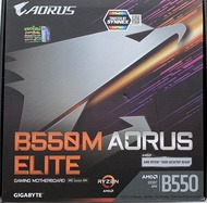 MAINBOARD (เมนบอร์ด) AM4 GIGABYTE B550M AORUS ELITE มือสอง ประกันไทย