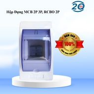 2P 3P MCB and small circuit breaker floating box with watertight and dust-proof lid