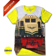 Liverpool Vintage CC-201 Locomotive Train T-Shirt 3D Children's Train Shirt REG-996