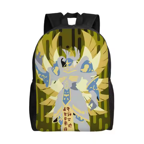 1Piece Seraphimon New School Year Rucksack Digimon Anime Office Workers Backpack