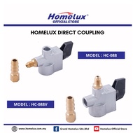 Homelux Direct Coupling HC-088/ HC-088V/Gas Regulator High Pressure 183A/183B Kepala Gas/  Dapur Gas Unreduced Pressure
