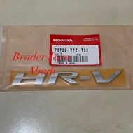 Rear Emblem Logo with HRV RU 2015 2016 2017 2018 2019 2020 ORIGINAL 75722 T7Z T00