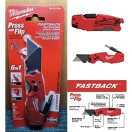 MILWAUKEE FASTBACK™ 6 IN 1 FOLDING UTILITY KNIFE (48-22-1505)