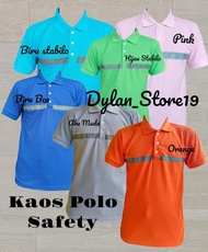 KAOS LAPANGAN SAFETY PROYEK SCOTLIGHT LENGAN PENDEK