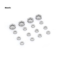 16PCS Steel Bearing 3X6X2mm 6X10X3mm for  C14 C24 B36 MN D90 MN-90 MN99S RC Car Spare Parts Upgrade 