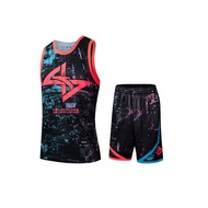 ANTA MEN Shock The Game Basketball Suit 1524C1201-3 -Black/Red