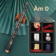 Mini Bamboo Flute Portable Beginner Level Six F Tone Ancient Style Music Instrument for Zero Foundat