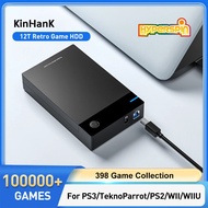 New Hyperspin HDD With 100000+ Retro Games For PS4/PS3/PS2/Wii/Wiiu/SS/N64 Portable Game Hard Drive 