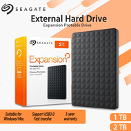 [COD]ฮาร์ดไดรฟ์คุณภาพสูง Seagate external hard disk 1tb/2tb ฮาร์ดดิสพกพา ฮาร์ดดิสก์ external usb3.0 2.5" รับประกัน 3 ปี