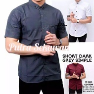 PRIA KEMEJA Men's Shirts MENS Shirts MENS Short Sleeve COOLMAN Men CASUAL Service Wear PNS Work.